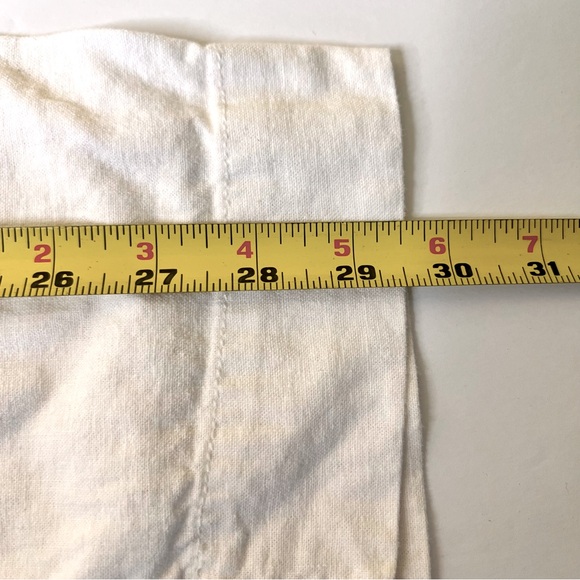 J Jill Linen Blend 55% Capri Crop Pants Part Draw String and Elastic Waist Sz 2P - Picture 11 of 11